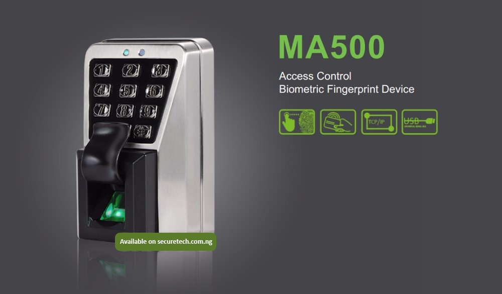 ZKTECO MA500 BIOMETRIC ACCESS CONTROL TERMINAL